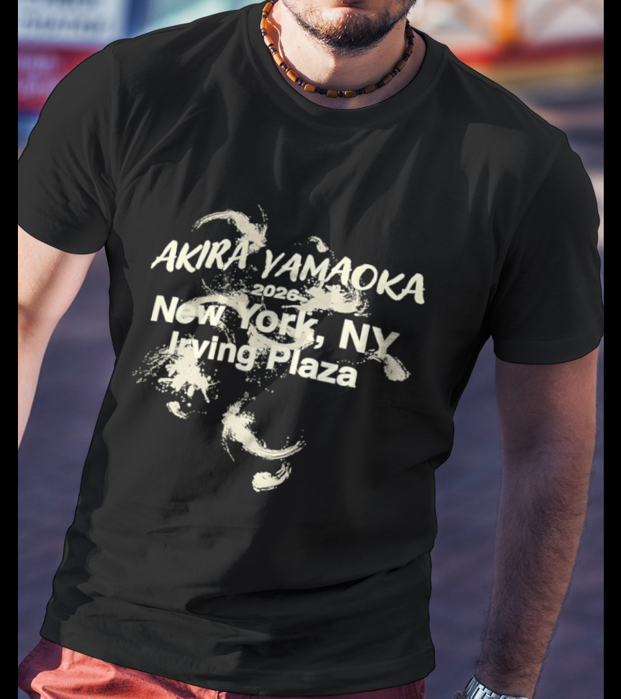 Akira Yamaoka 2026 New York NY Irving Plaza T-Shirt