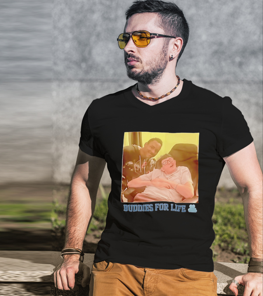 Buddies For Life Friendship Moment T-Shirt