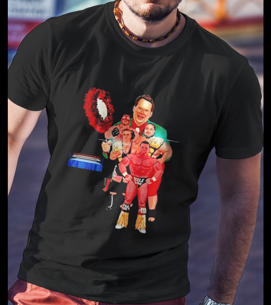 Camp Cornette 90s Wrestling Roster Vintage Collectible T-Shirt