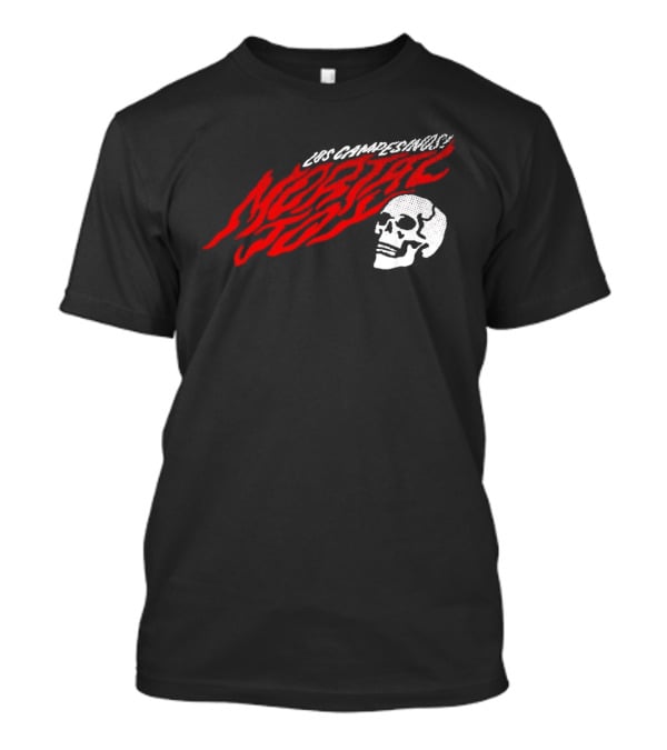 Los Campesinos Mortal Joy Tour Skull Flame T-Shirt