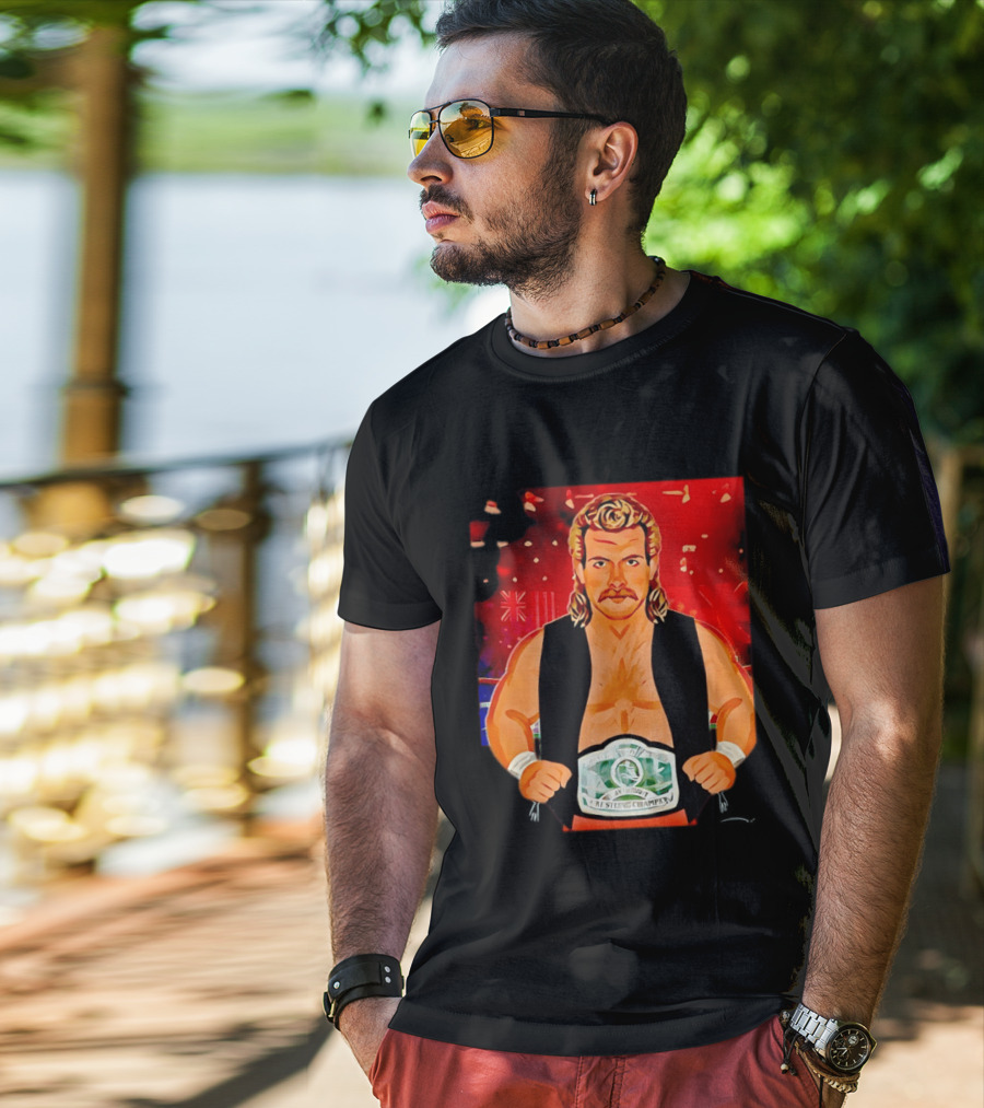 Magnum TA Wrestling Champion Belt T-Shirt