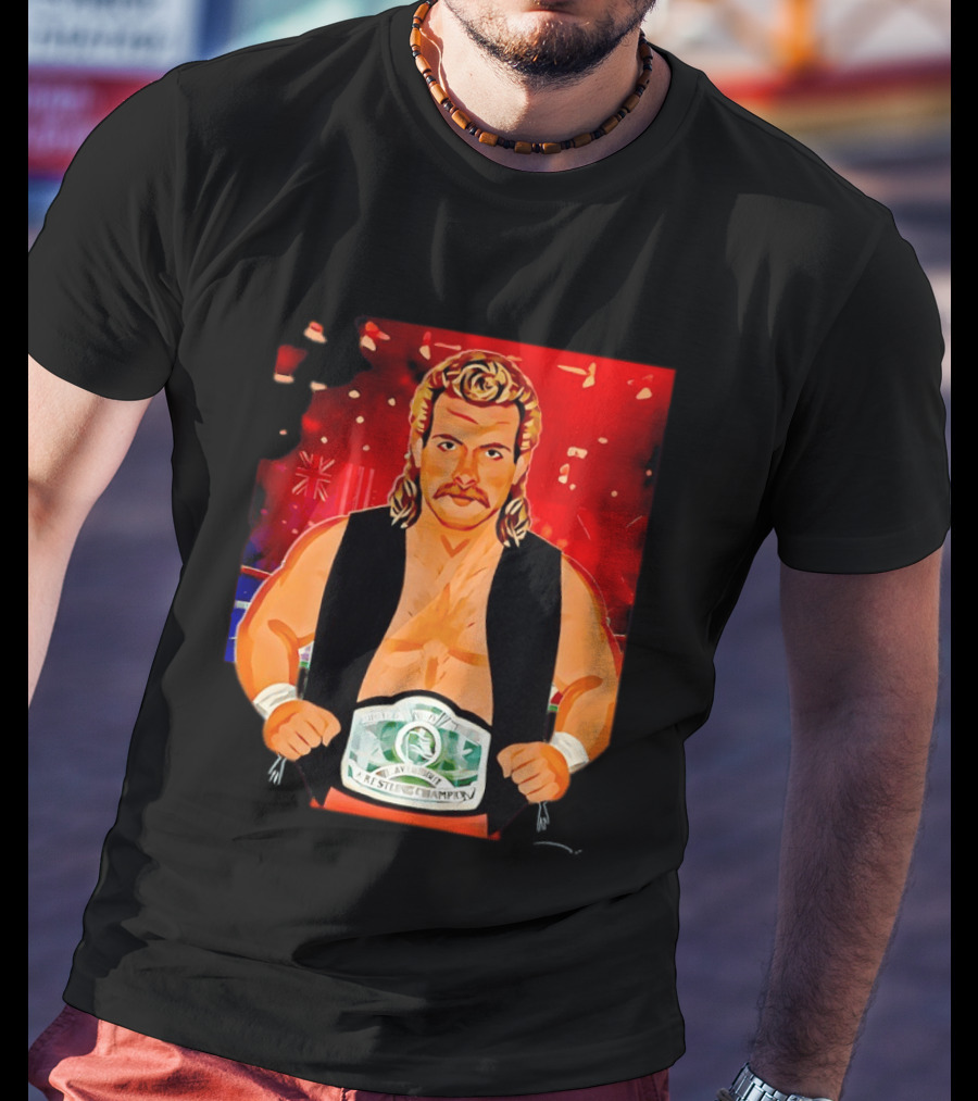 Magnum TA Wrestling Champion Belt T-Shirt