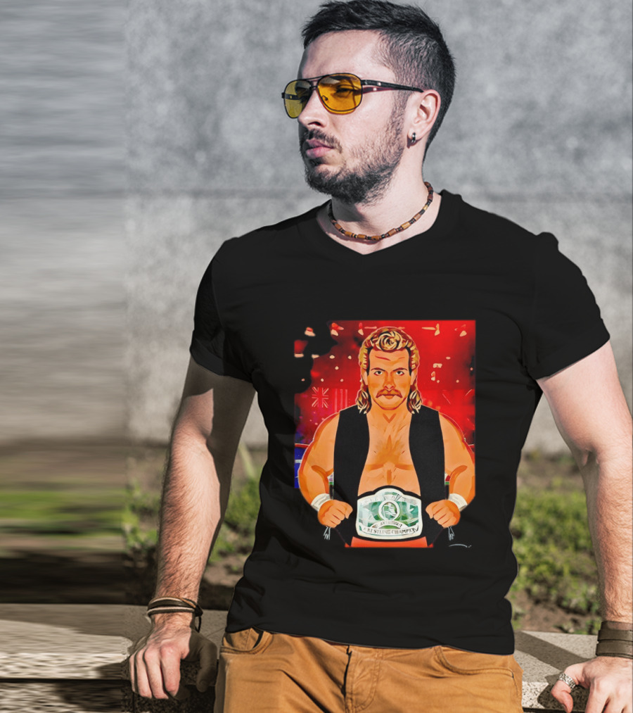 Magnum TA Wrestling Champion Belt T-Shirt