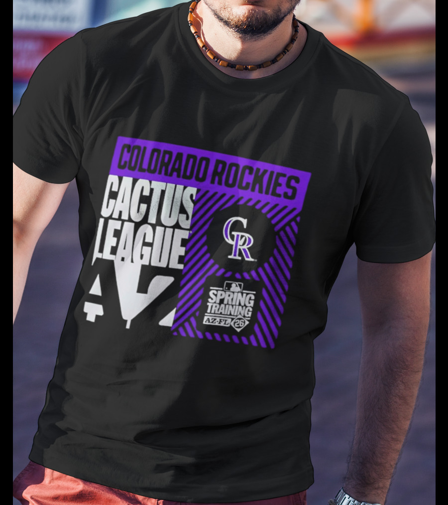 Colorado Rockies Cactus League 2026 Spring Training T-Shirt