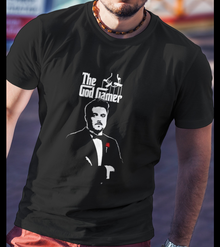 Forsen The God Gamer Iconic Tuxedo Rose T-Shirt