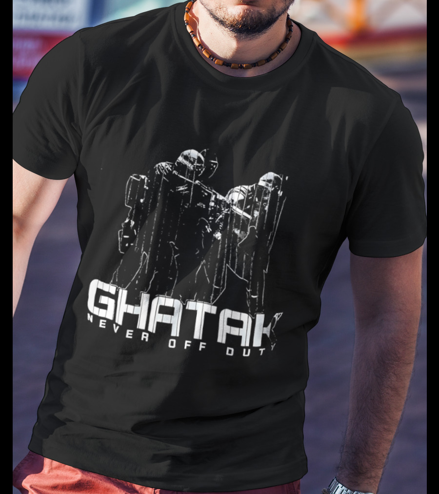 Ghatak Never Off Duty Military Soldiers T-Shirt