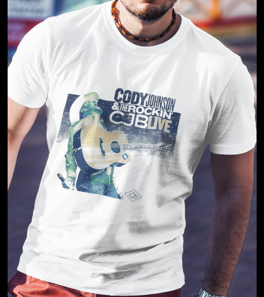 Cody Johnson And The Rockin' CJB Live Concert Guitar Performance T-Shirt