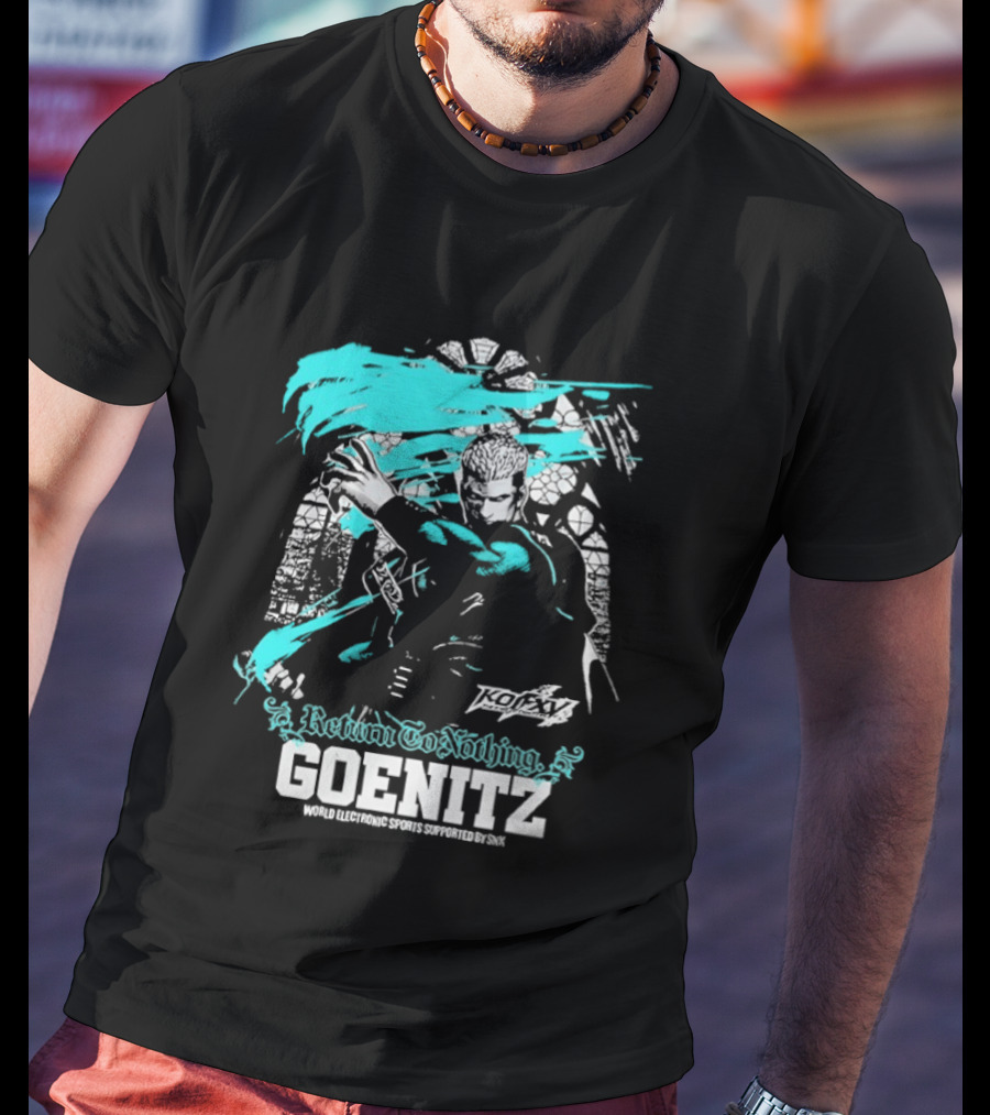 Goenitz Returns To Battle The King Of Fighters XV T-Shirt