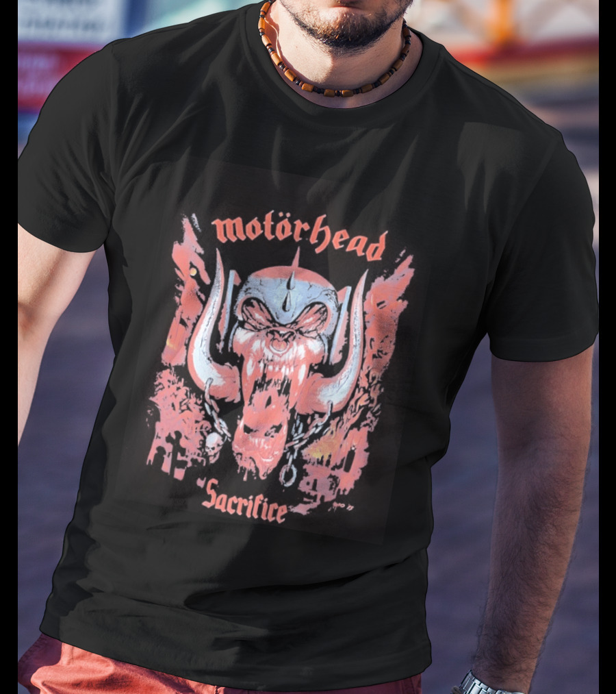 Motorhead Sacrifice Skull T-Shirt