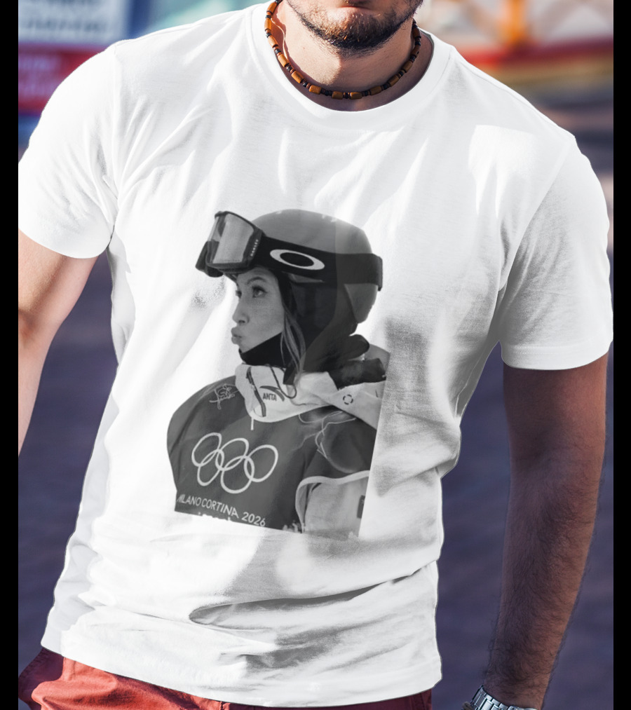 Eileen Gu Olympic Freestyle Skiing Milano Cortina 2026 T-Shirt