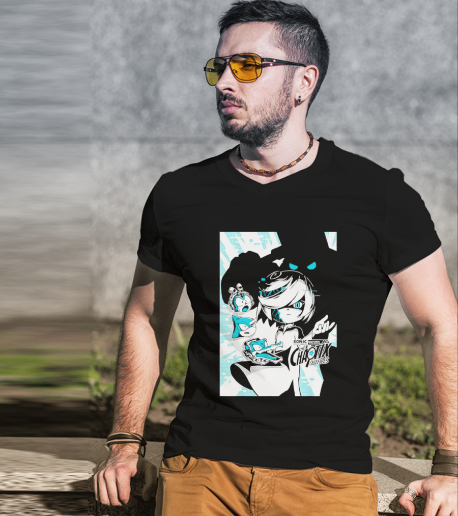 The Hedgehog The Chaotix Casefiles Ep 6 Episode Art Villain T-Shirt
