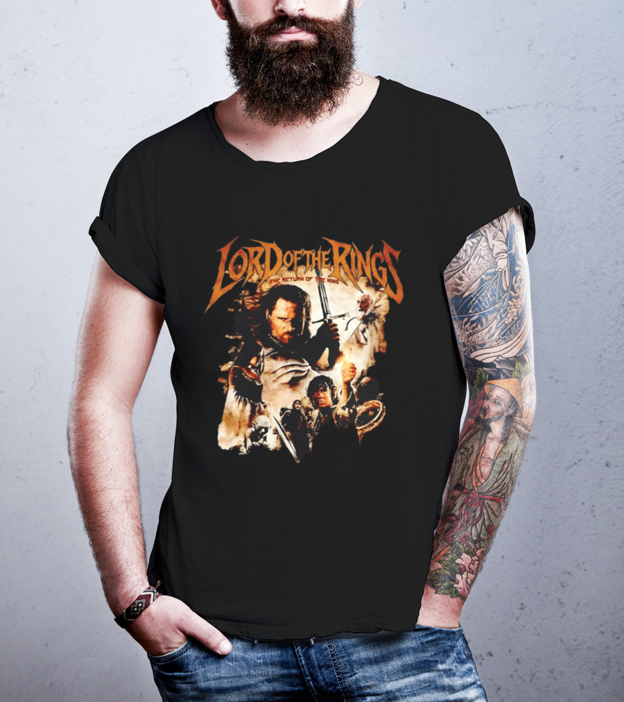 The Return Of The King Lord Of The Rings Movie Characters And Scenes T-Shirt