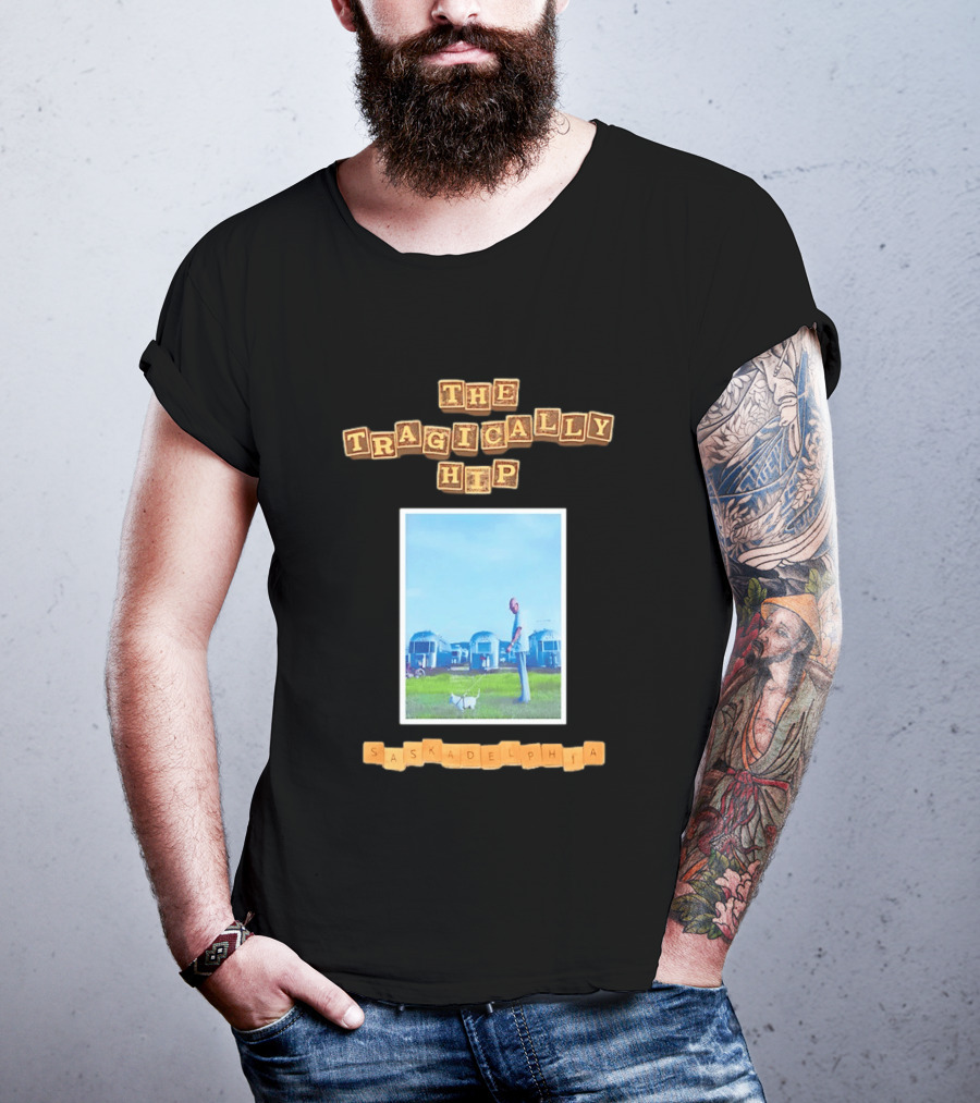 The Tragically Hip Saskadelphia Vintage Trailer Scene T-Shirt