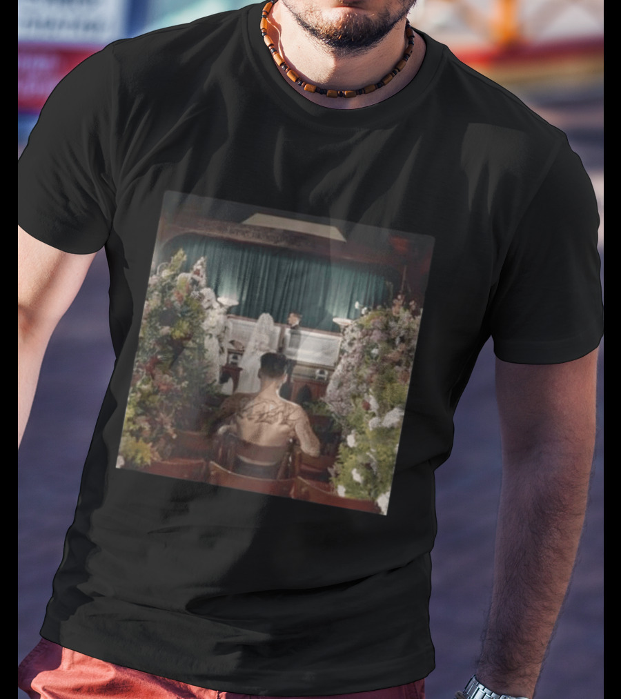 Yeat ADL Album Cover Floral Wedding Scene T-Shirt