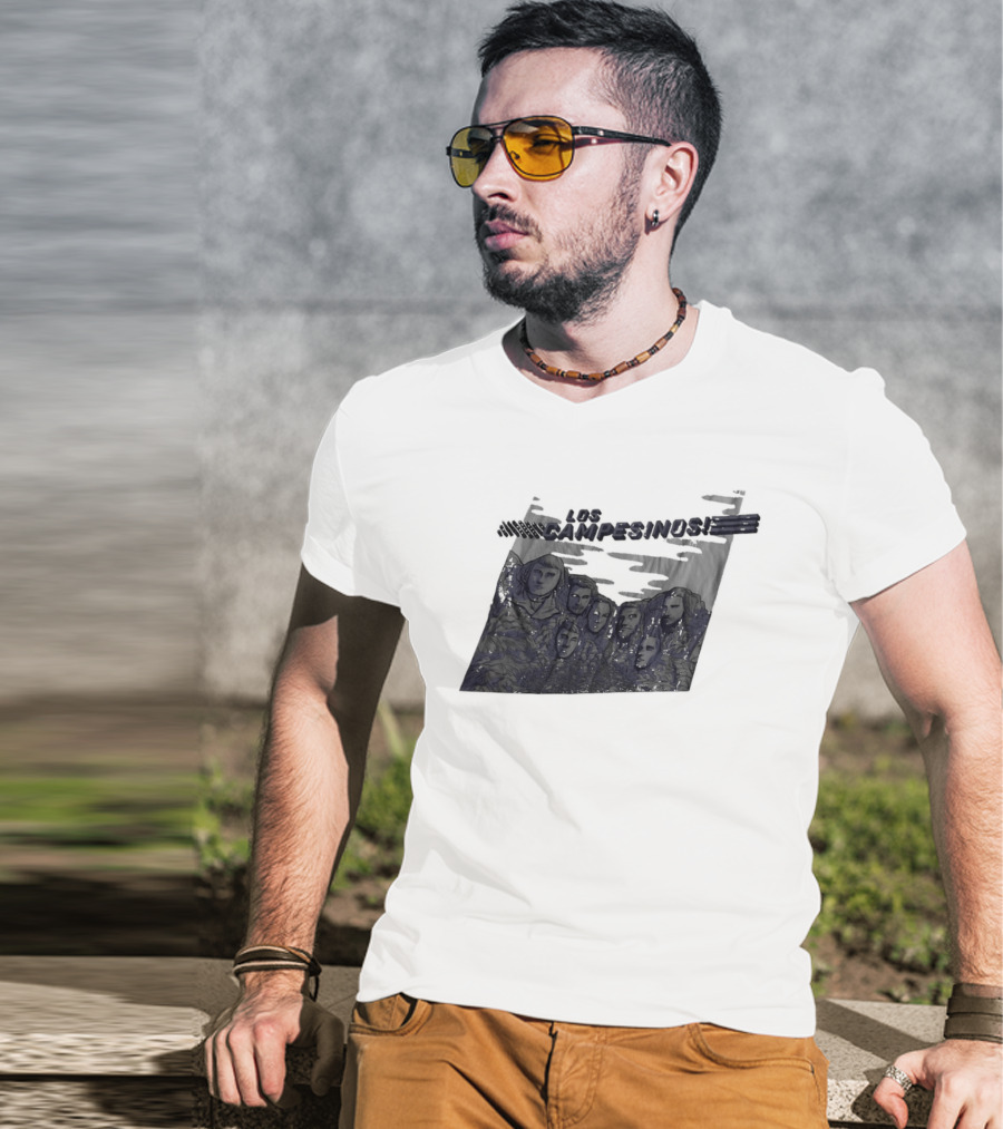 Los Campesinos Mount Rushmore Band T-Shirt