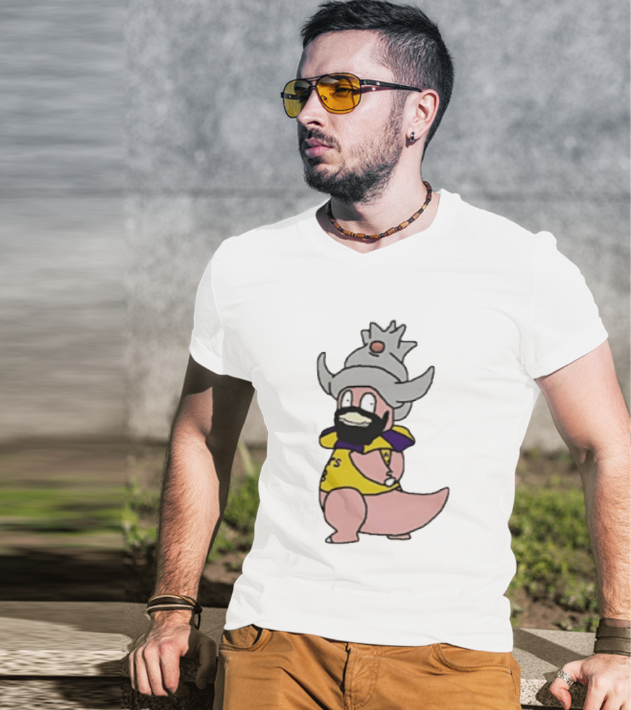 Slowking James LeBron James Los Angeles Lakers Crossover Basketball Pokémon Fusion T-Shirt