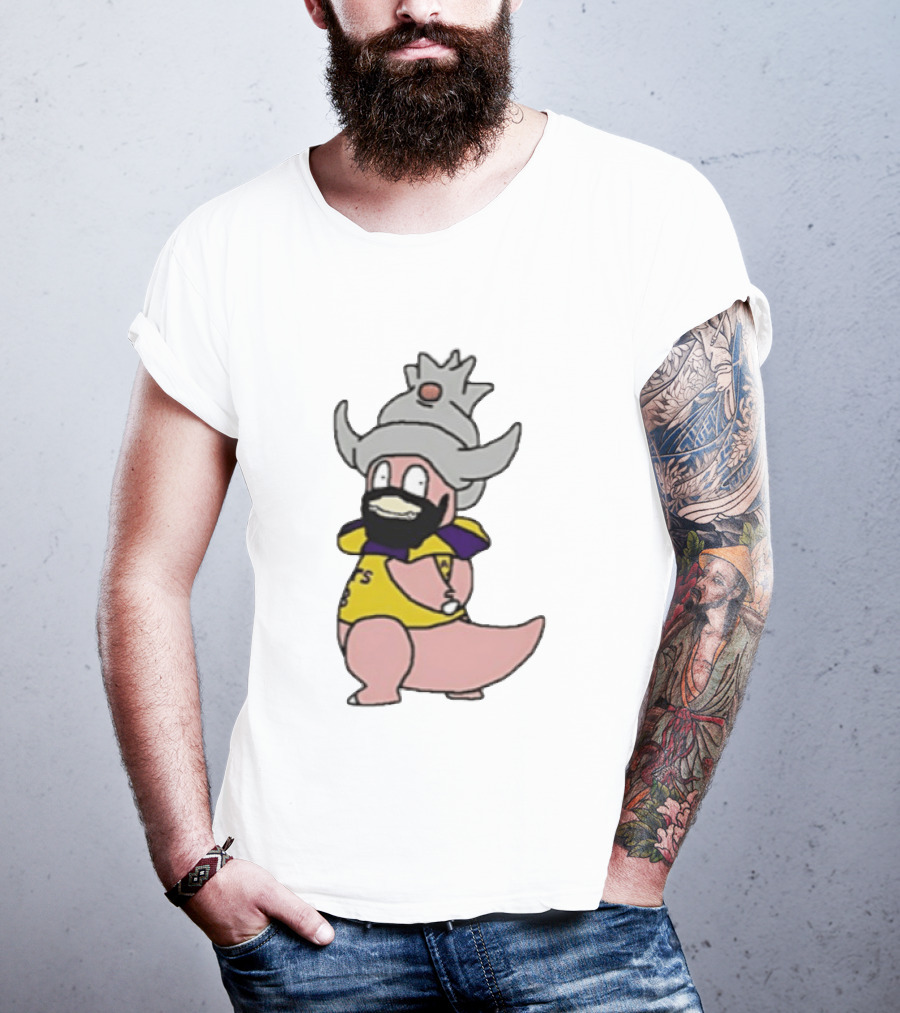Slowking James LeBron James Los Angeles Lakers Crossover Basketball Pokémon Fusion T-Shirt