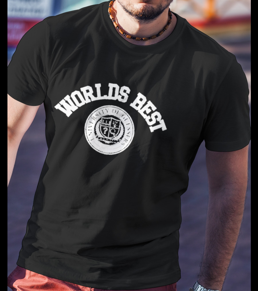 Worlds Best Kevin Langue University Of Guessers Tour 2026 T-Shirt