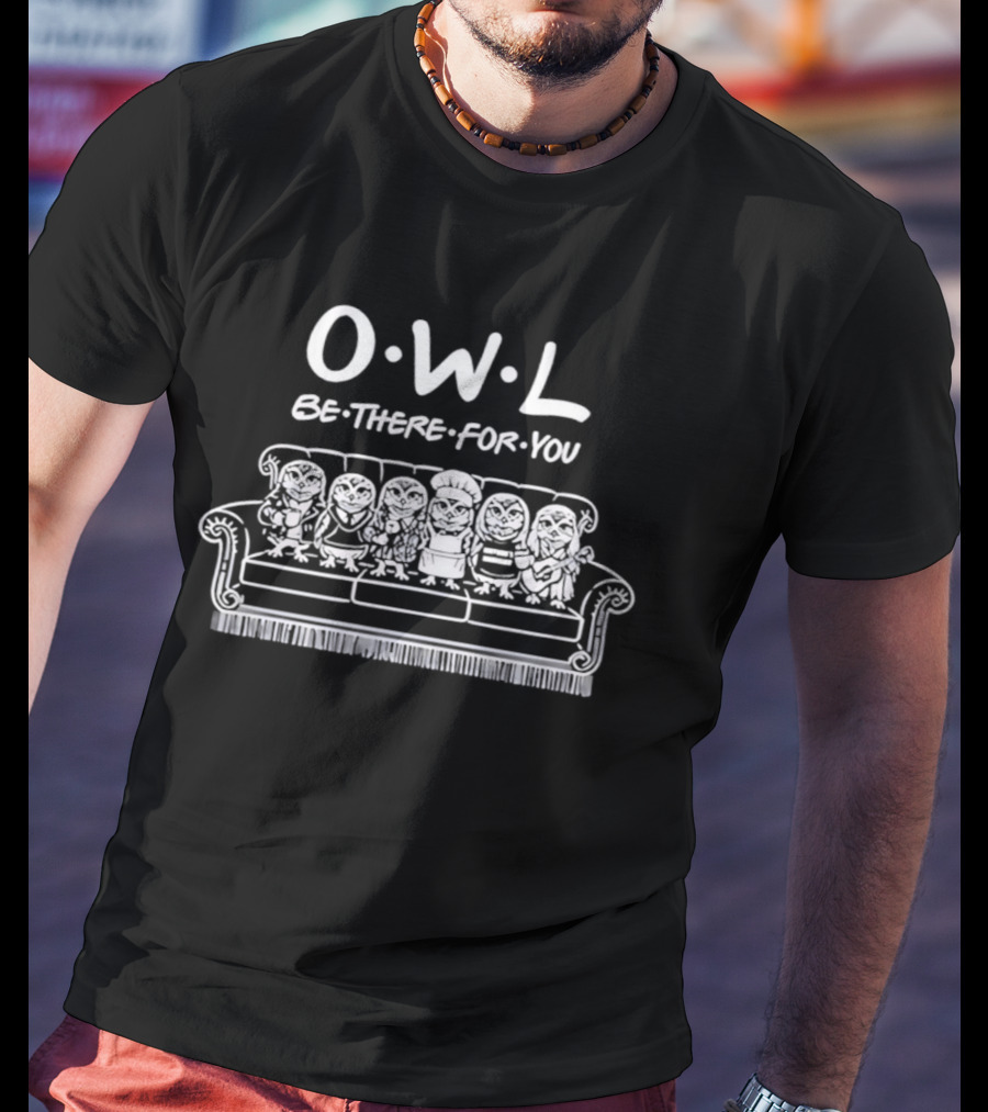 OWL Be There For You Friends Couch Scene T-Shirt