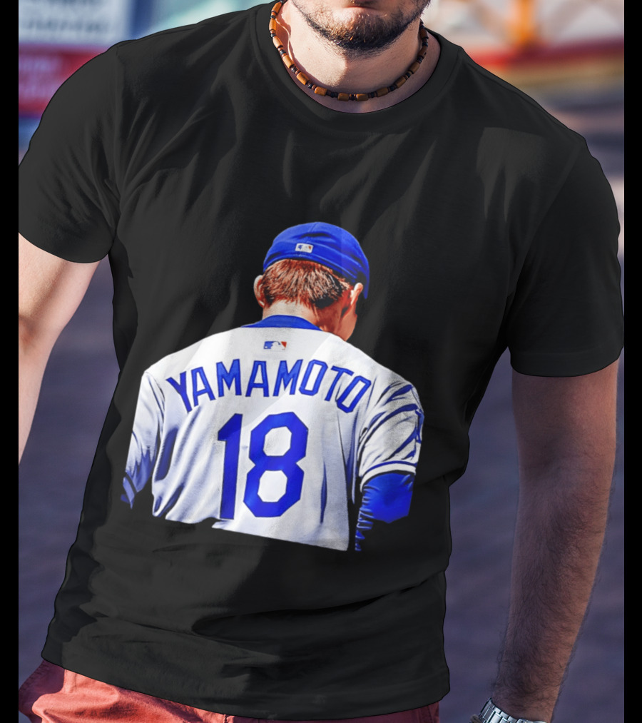 Yamamoto 18 Los Angeles Dodgers Baseball Jersey T-Shirt
