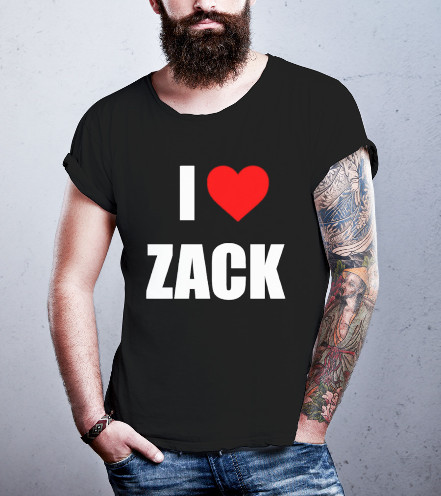 I Heart Zack Snyder American Filmmaker T-Shirt