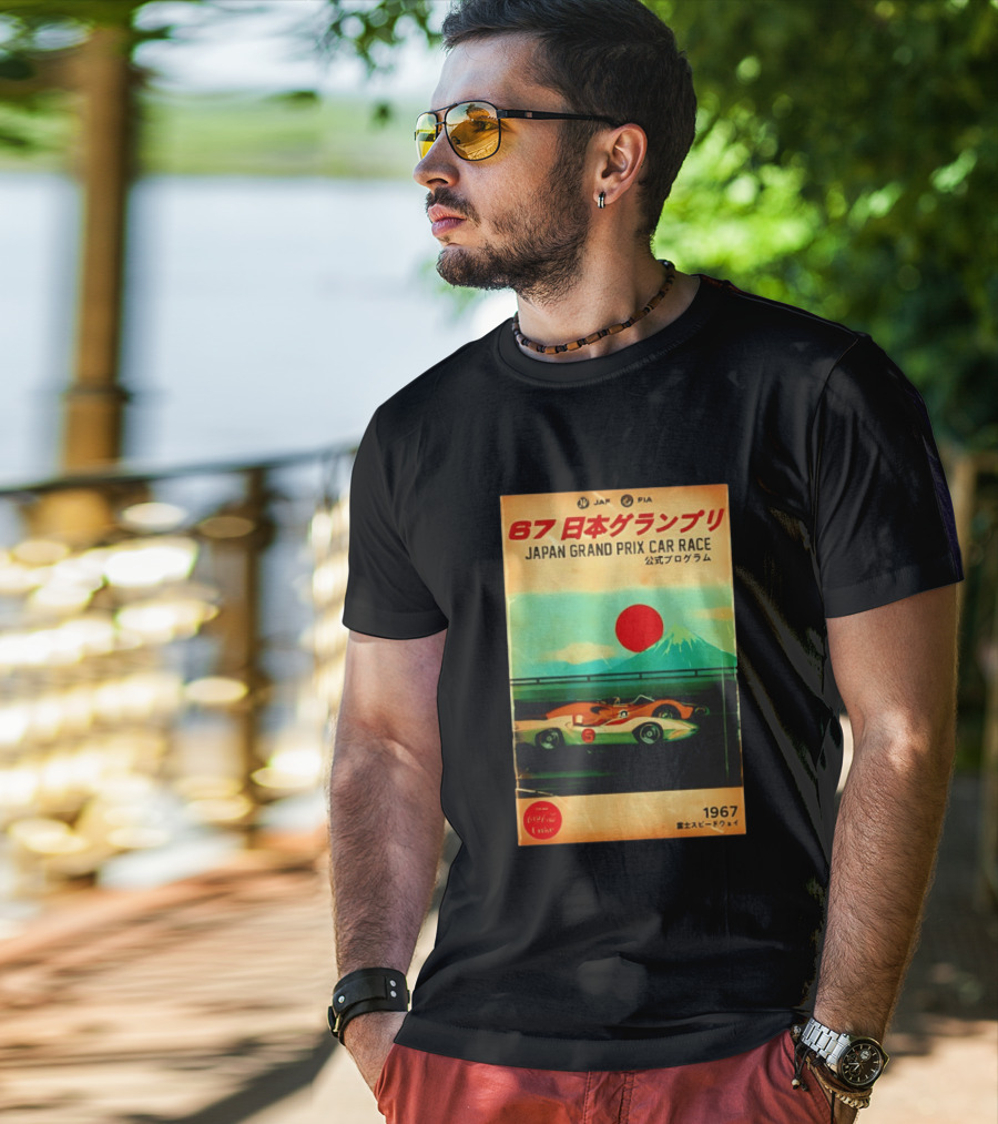 Japan Grand Prix Car Race T-Shirt