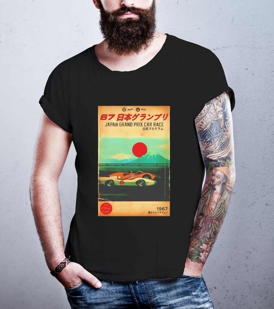 Japan Grand Prix Car Race T-Shirt