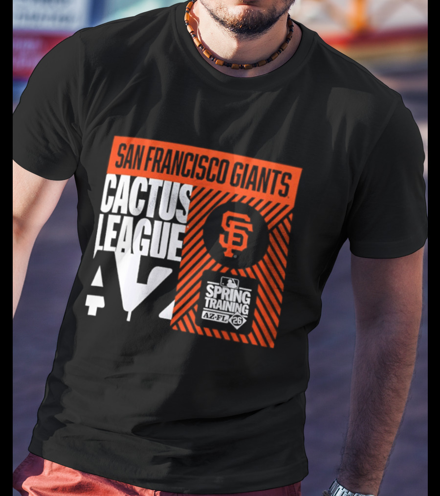 San Francisco Giants Cactus League AZ Spring Training 2026 SF T-Shirt