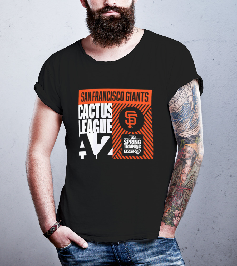 San Francisco Giants Cactus League AZ Spring Training 2026 SF T-Shirt