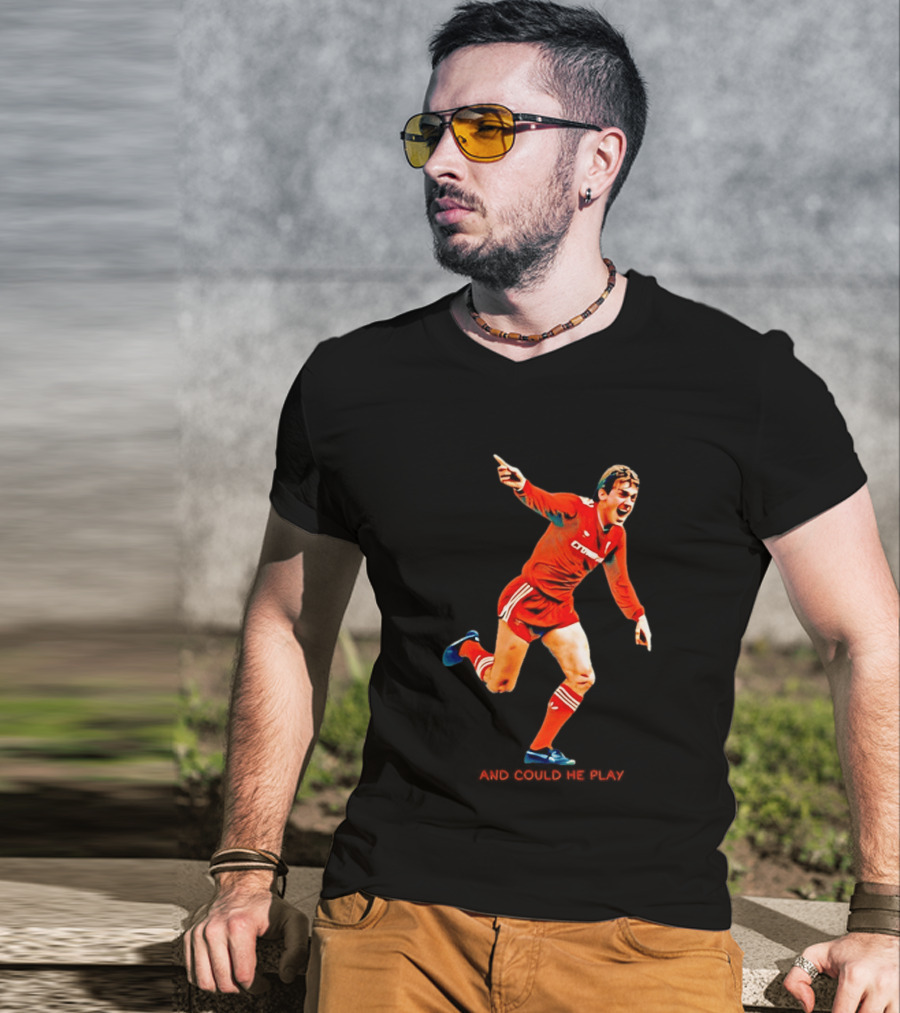 Kenny Dalglish Liverpool FC Could He Play Iconic Celebration T-Shirt