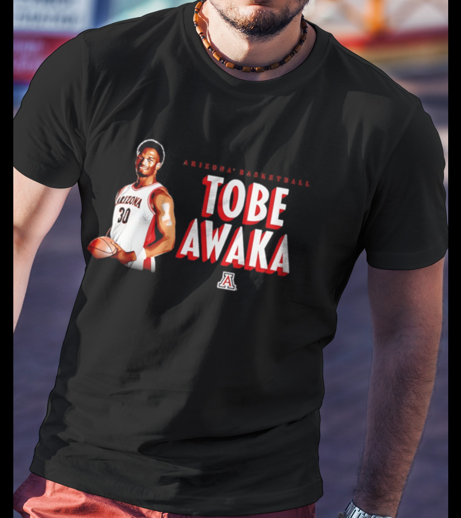 Arizona Basketball Tobe Awaka Wildcats Player 30 T-Shirt