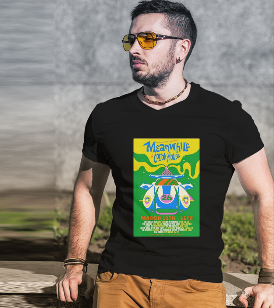Meanwhile Colton House March 12 15 2026 Austin TX Music Event T-Shirt