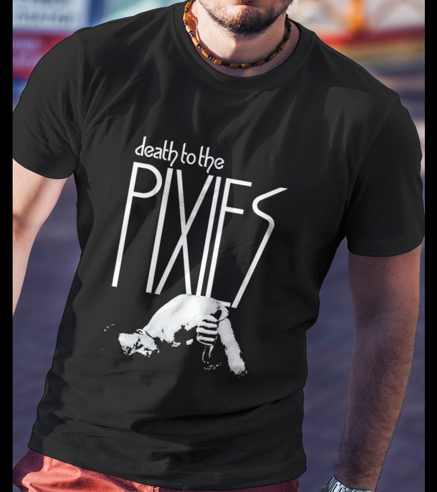 Death To The Pixies Bold Hand T-Shirt