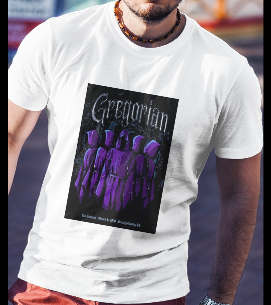 Gregorian March 8 2026 The Caverns Grundy County TN T-Shirt