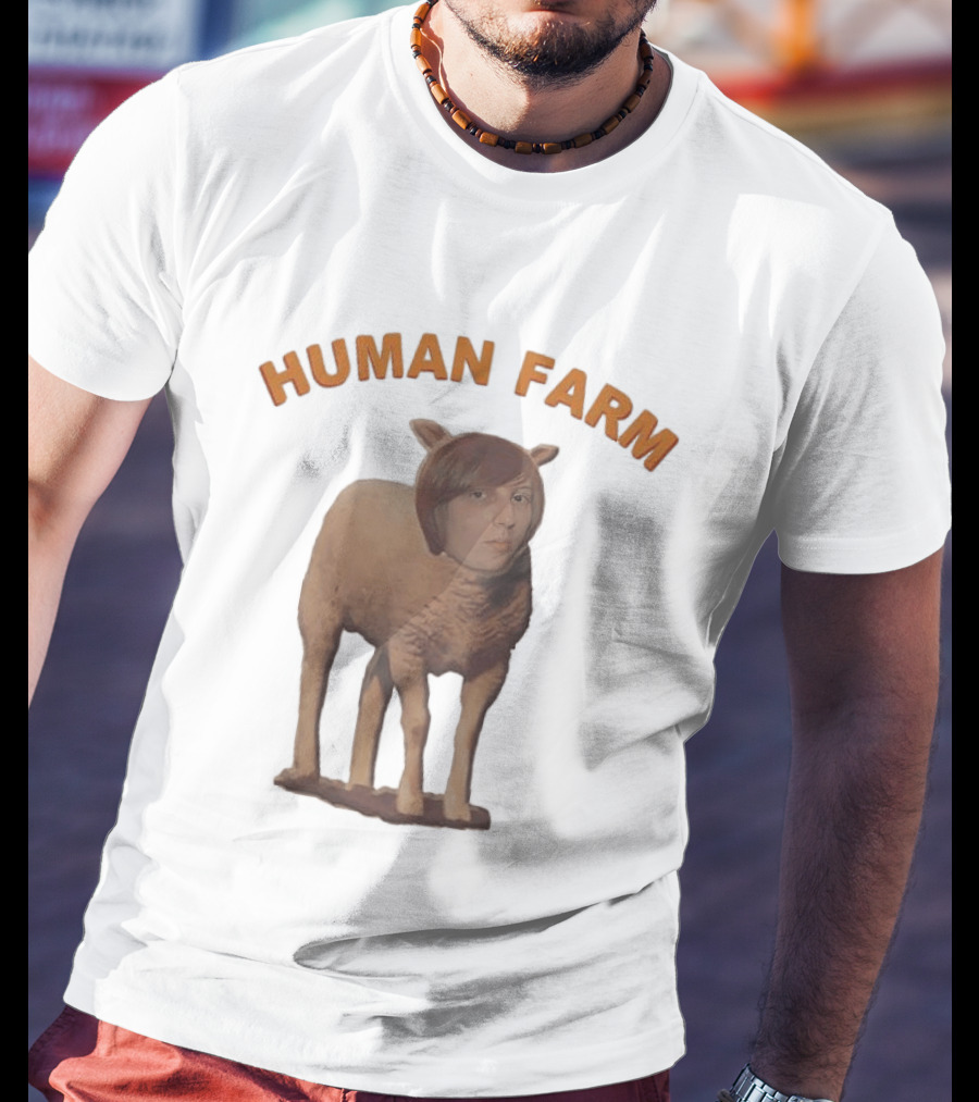 Human Farm April Ludgate Sheep T-Shirt