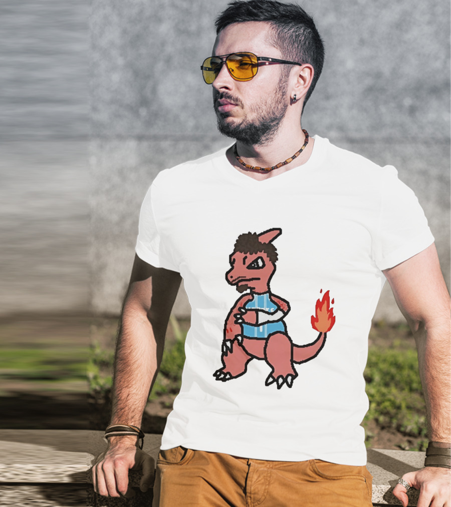 Charmelo Ball Crossover LaMelo Ball Charlotte Hornets Cartoon Character Mashup T-Shirt