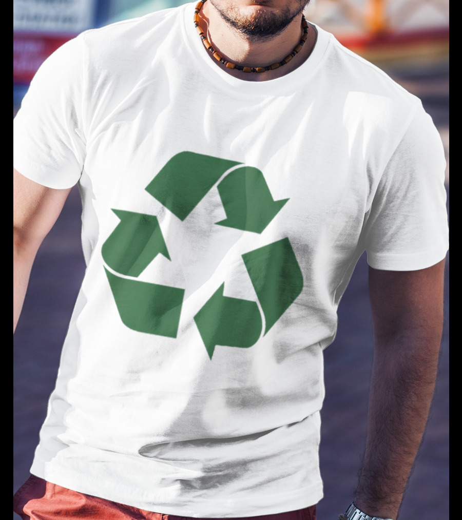 Sam Witwicky Recycle Symbol Eco Friendly Reminder T-Shirt