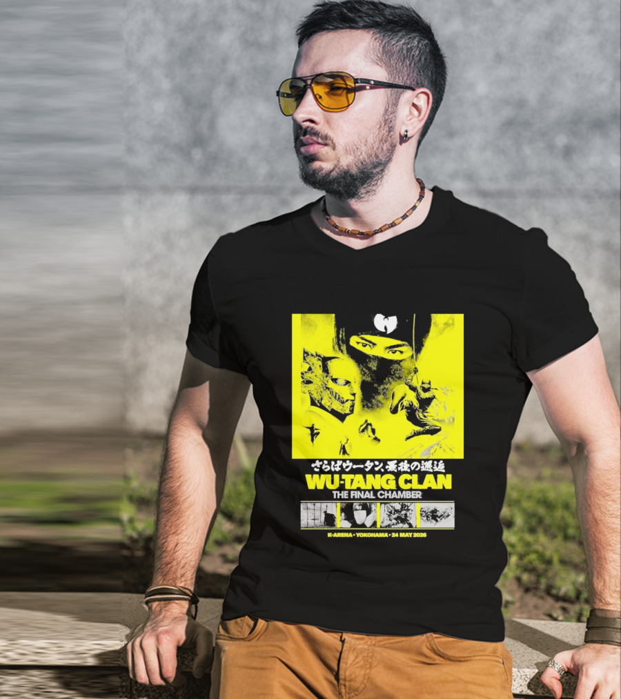 Wu Tang Clan Final Chamber Tour Yokohama Japan 2026 T-Shirt