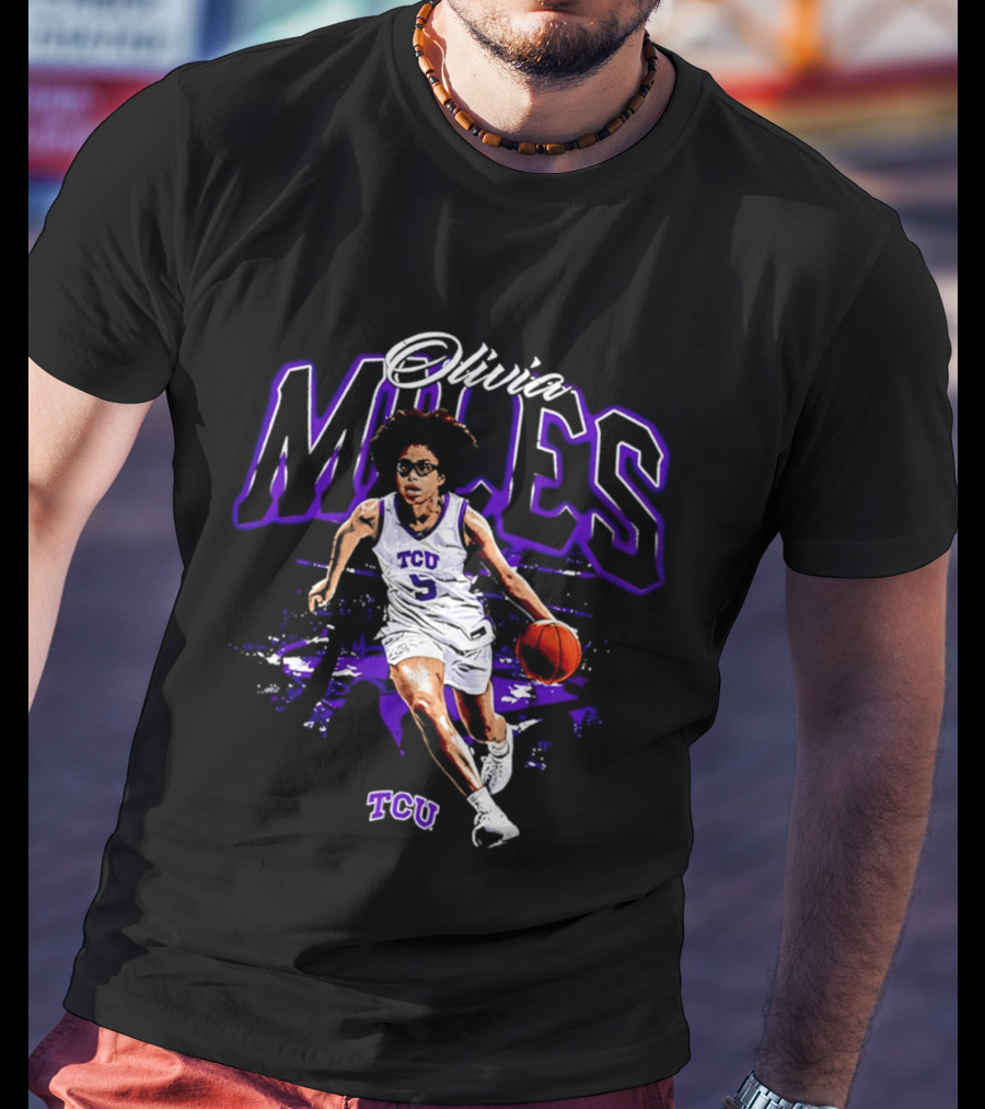 Olivia Miles TCU Basketball Player T-Shirt