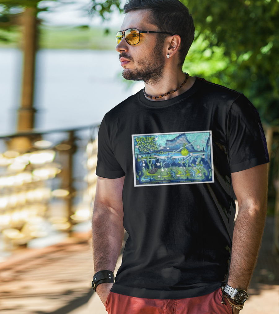 Pigeons Playing Ping Pong Mar 5 2026 Jacksonville Fl Sailfish Bubbles Sea Creatures T-Shirt