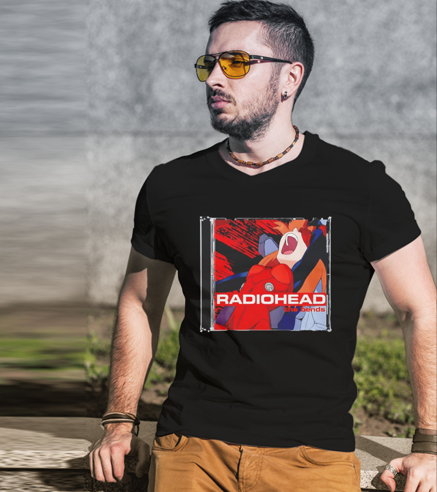 Radiohead The Bends Asuka Anime T-Shirt