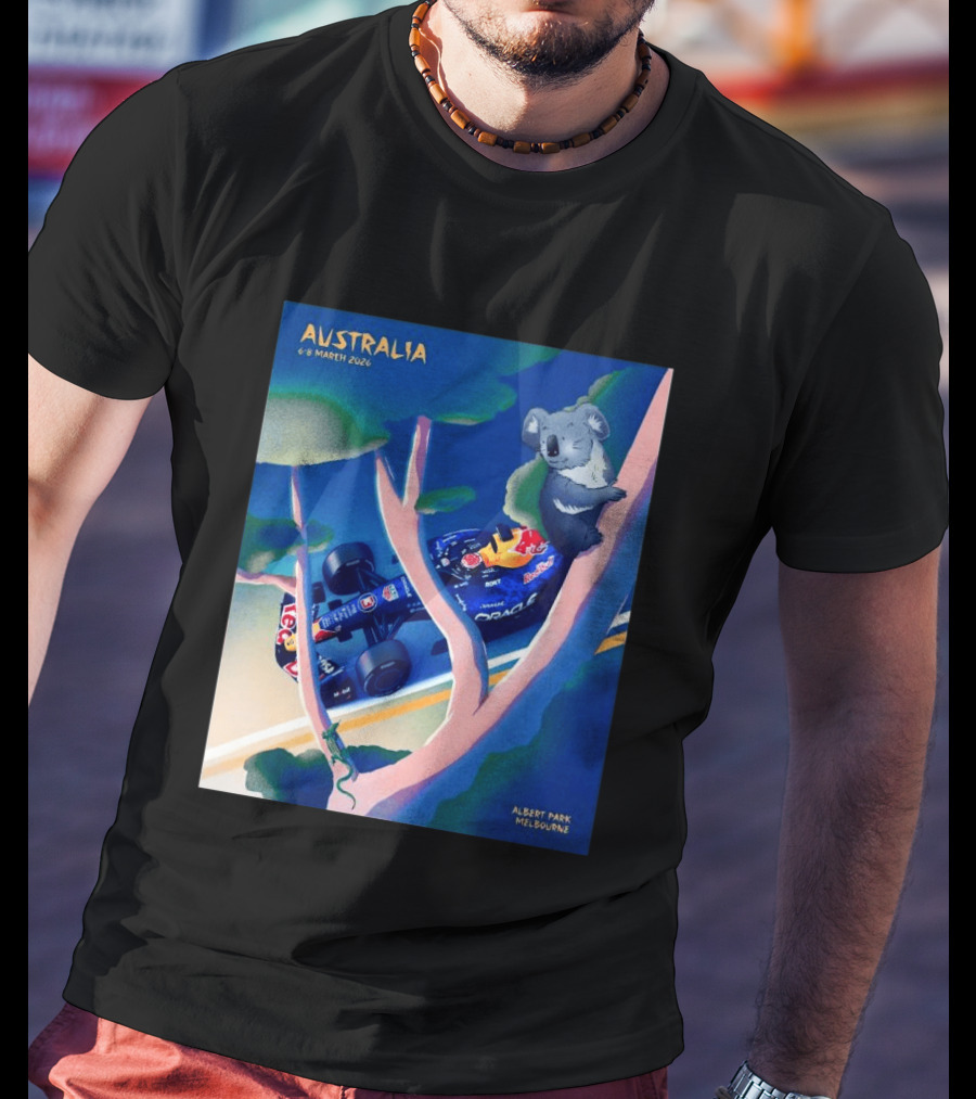 Australia 6 8 March 2026 Red Bull Racing F1 Albert Park Melbourne T-Shirt