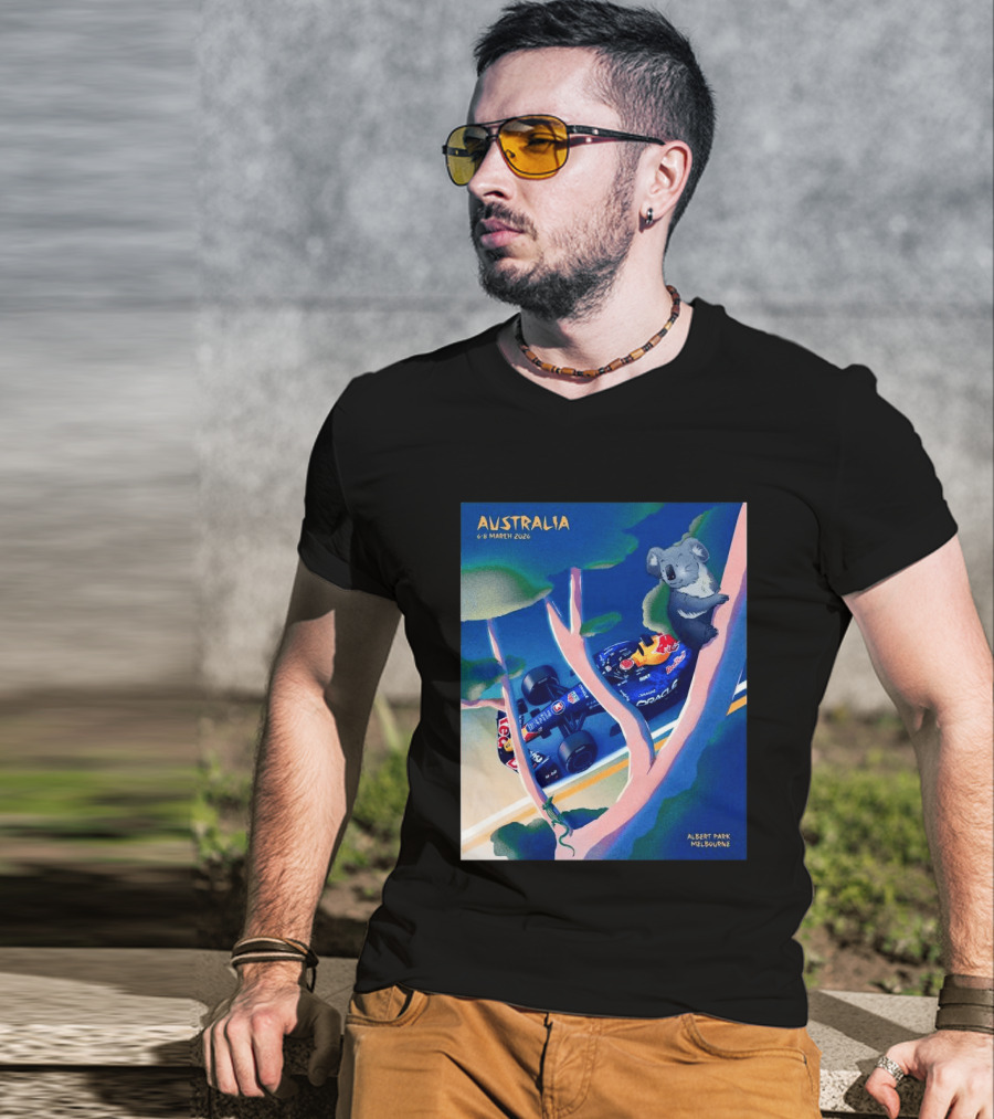Australia 6 8 March 2026 Red Bull Racing F1 Albert Park Melbourne T-Shirt