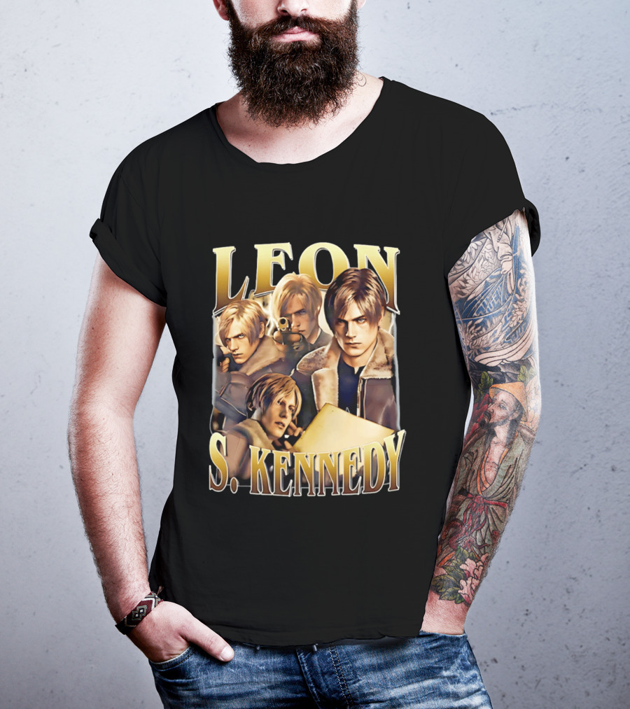 Leon S. Kennedy Bootleg Gamer T-Shirt