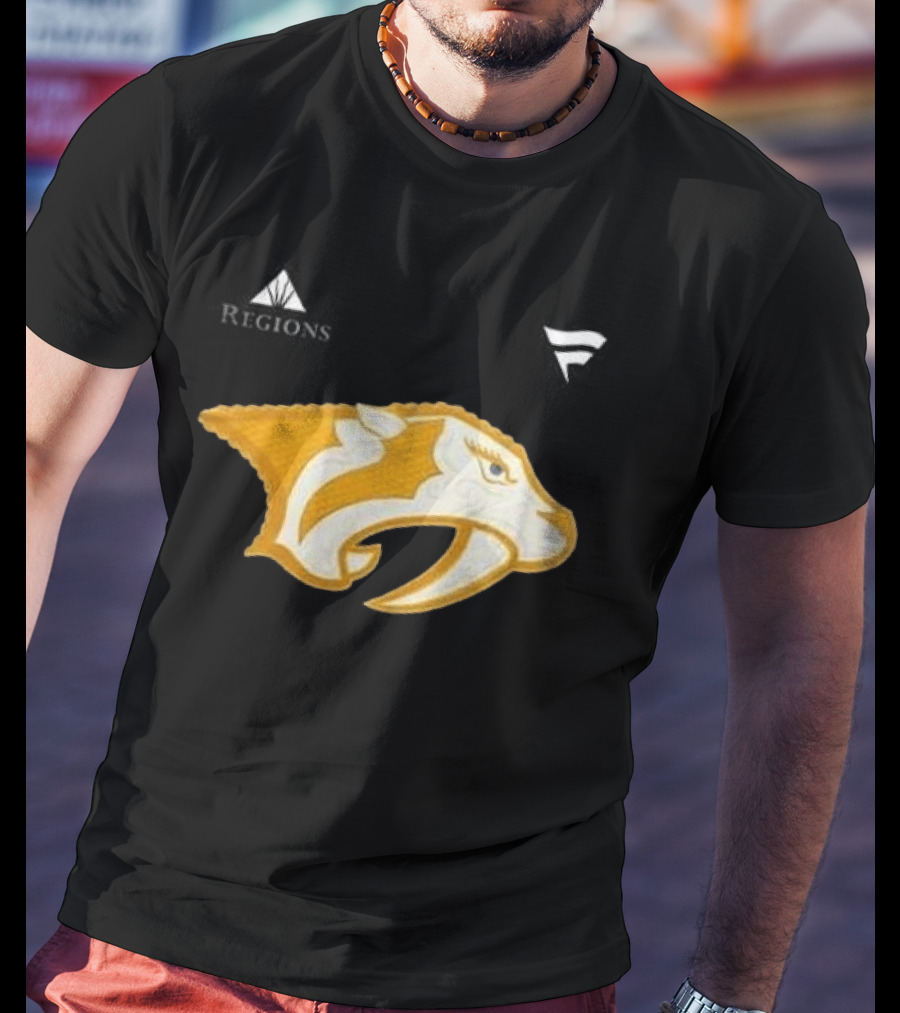 Nashville Predators Women Of Smashville Night 2026 Regions Ice Tiger T-Shirt