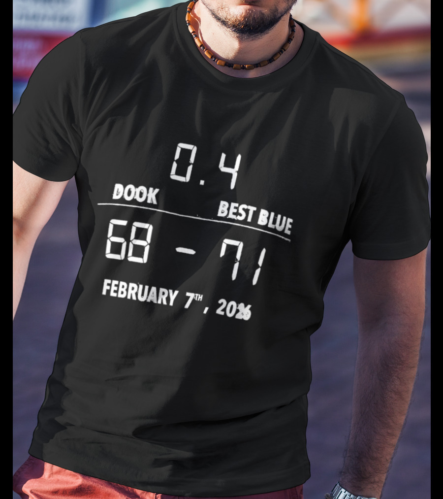 0 4 Dook Best Blue 68 71 February 7th 2026 T-Shirt