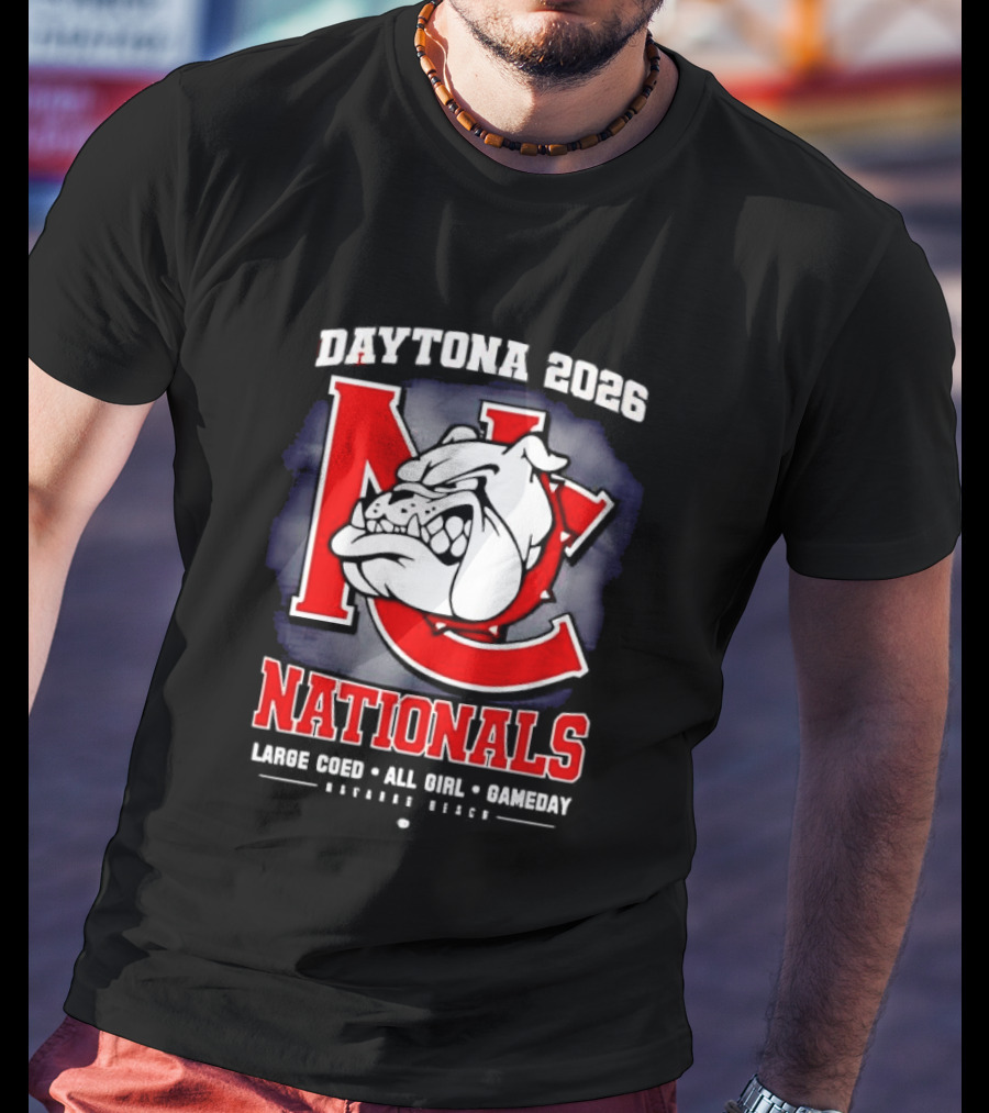 Daytona 2026 NC Nationals Large Coed All Girl Gameday T-Shirt