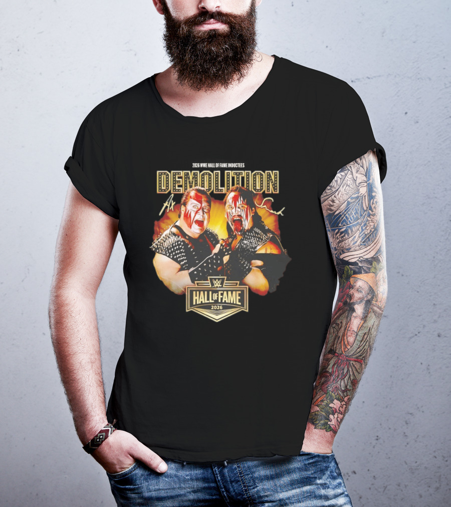 Demolition WWE Hall Of Fame 2026 Inductees T-Shirt