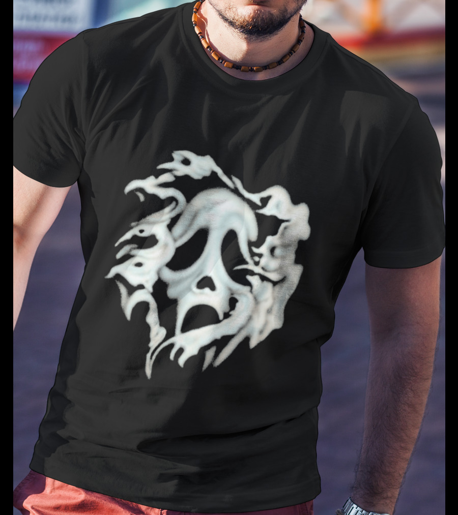 Don Toliver Scream Cactus Jack Airbrush Ghostface T-Shirt
