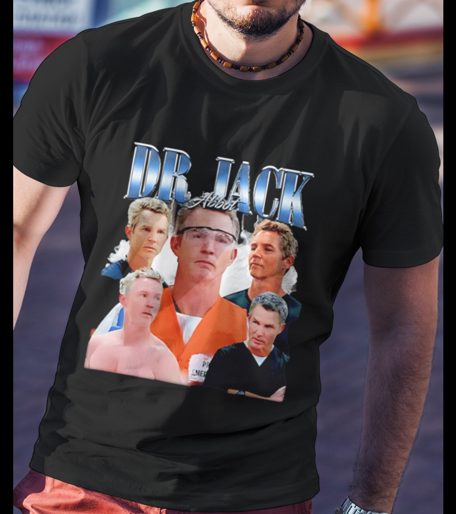 Dr Jack Abbot Picture Collage T-Shirt